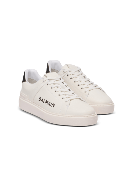 B-Court trainers in calfskin