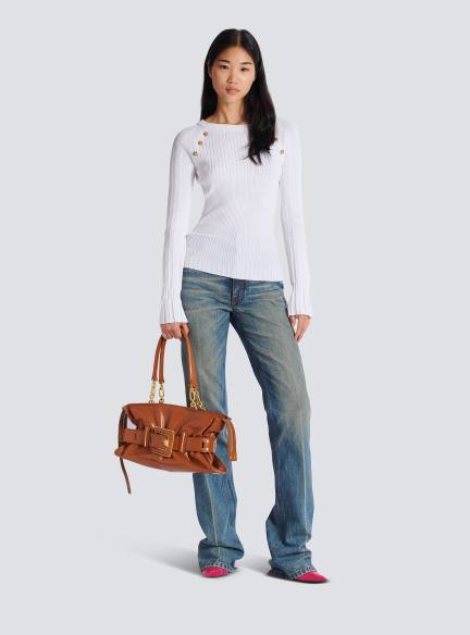 Calfskin leather Anthem bag