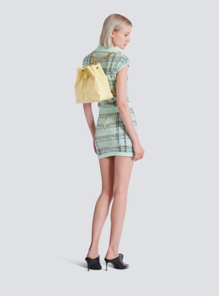 Pulse calfskin leather backpack