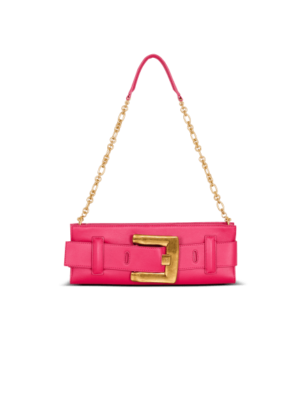 Anthem calfskin leather clutch