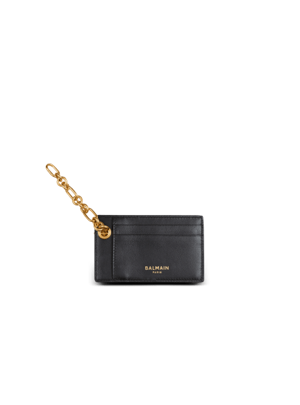 Pulse monogram jacquard card holder