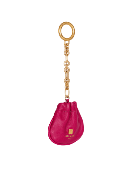 Pulse leather key ring