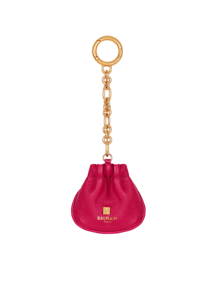Pulse leather key ring