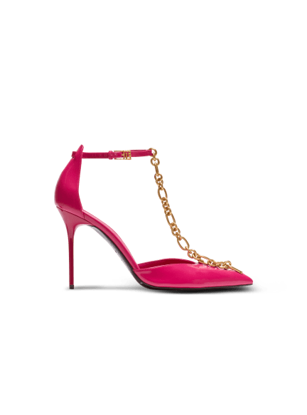 Sync patent leather stilettos