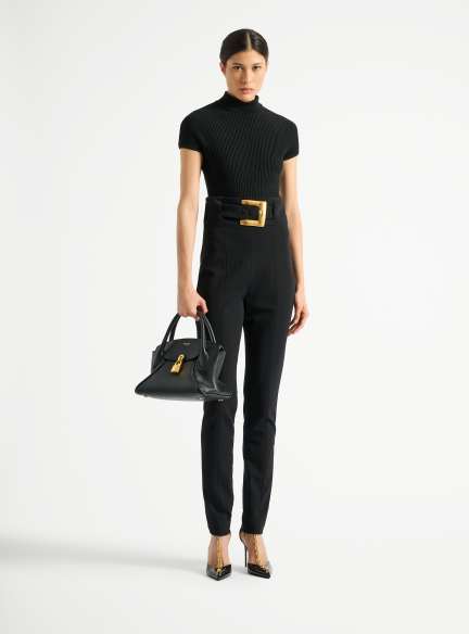 BALMAIN コットンカシミア　ミラードレス　タンクトップ　トップス　36 Original Designer Tops for Women | BALMAIN