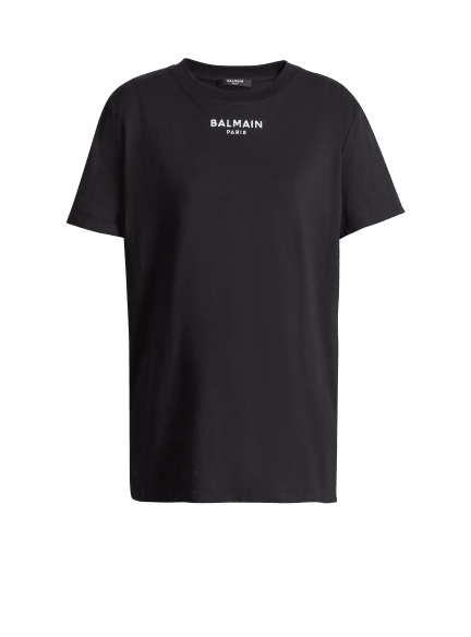 Embroidered Balmain Paris T-shirt