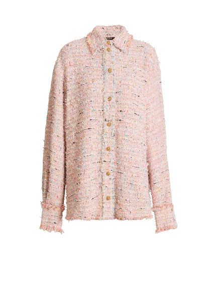 Tweed overshirt