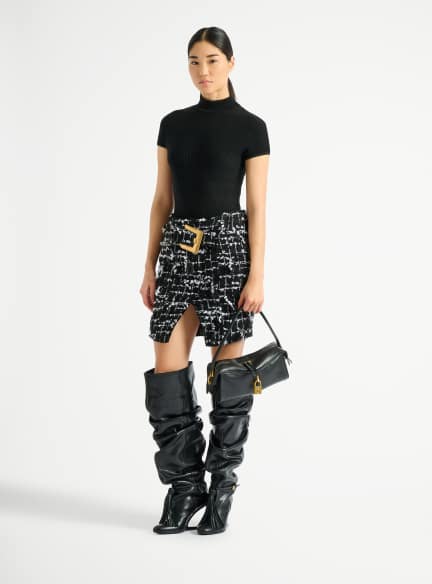 ラグジュアリースカート | BALMAIN