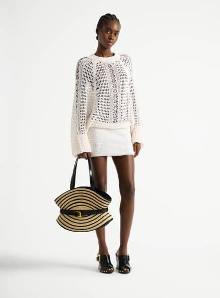 「美品」BALMAIN ノースリーブワンピース ラグジュアリードレス | BALMAIN