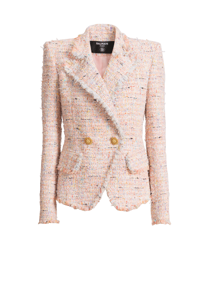 Tweed 2-button jacket