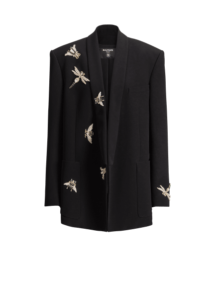Embroidered Balmain Insect jacket 