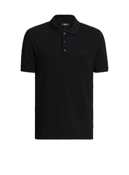 Embroidered Balmain Vintage polo
