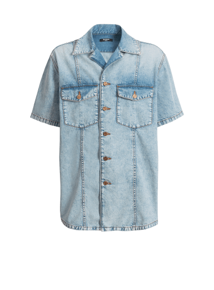 Light blue denim shirt