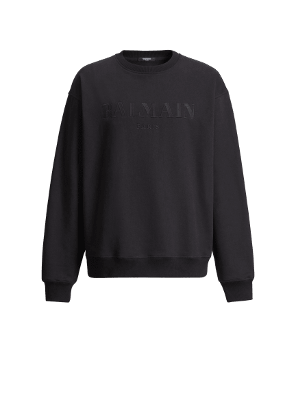 Embroidered Balmain Vintage sweatshirt