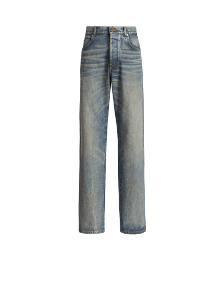 Loose-fit jeans in Vintage blue denim