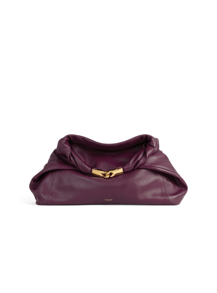 DINNER AT 8 medium bag in smooth leather