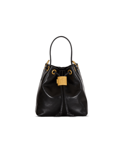 Pulse Bucket bag in smooth leather