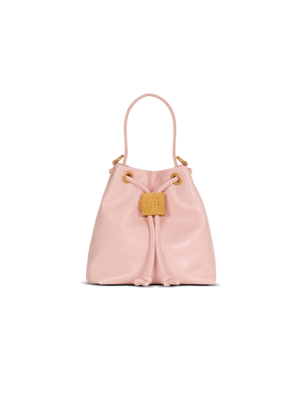 Pulse Bucket bag in smooth leather