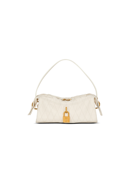 Bolso Pulse Small de piel lisa con pespuntes