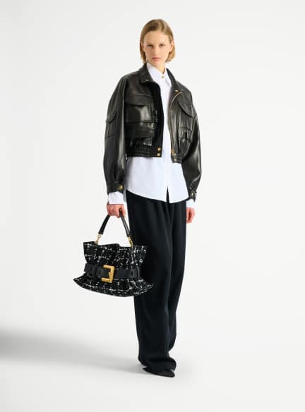Black Designer Bags - Women | Balmain