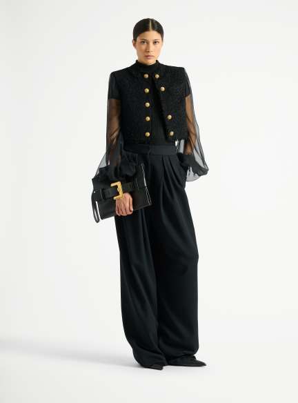 BALMAIN レザーバングル BALMAIN HOMME パイソンレザーブレスレット