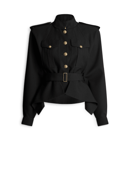 Wool signature jacket