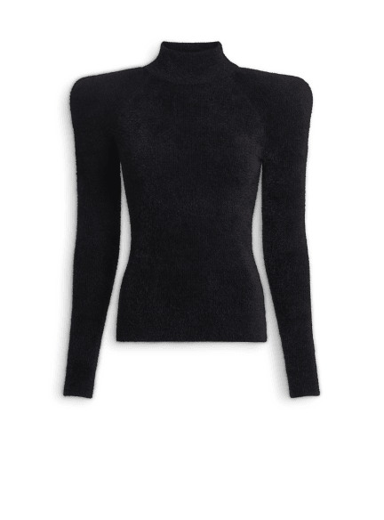 Jersey de punto de canal&eacute; afelpado
