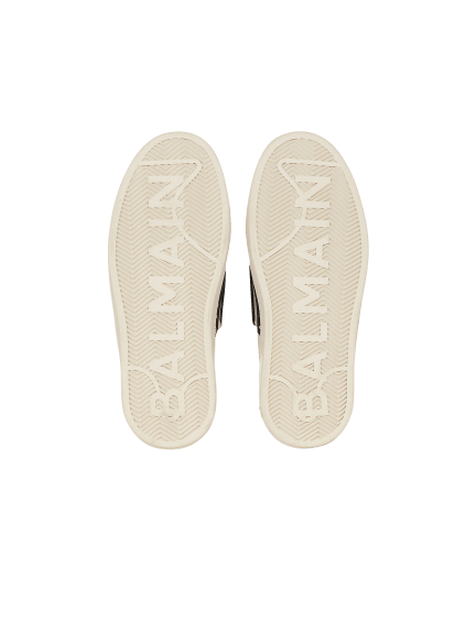 Monogram jacquard B-Court sneakers