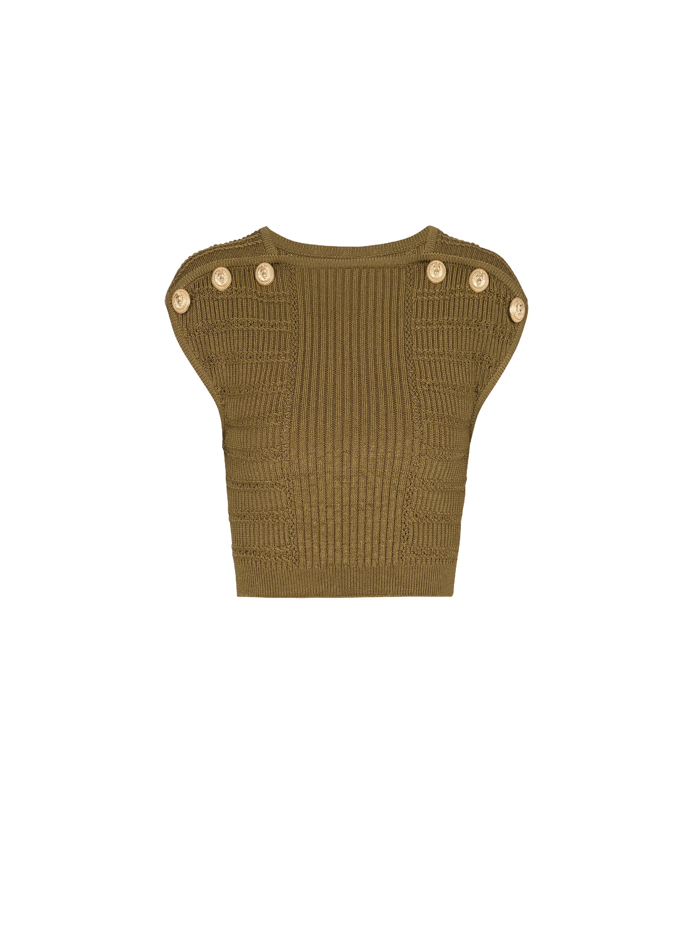 Knit crop top