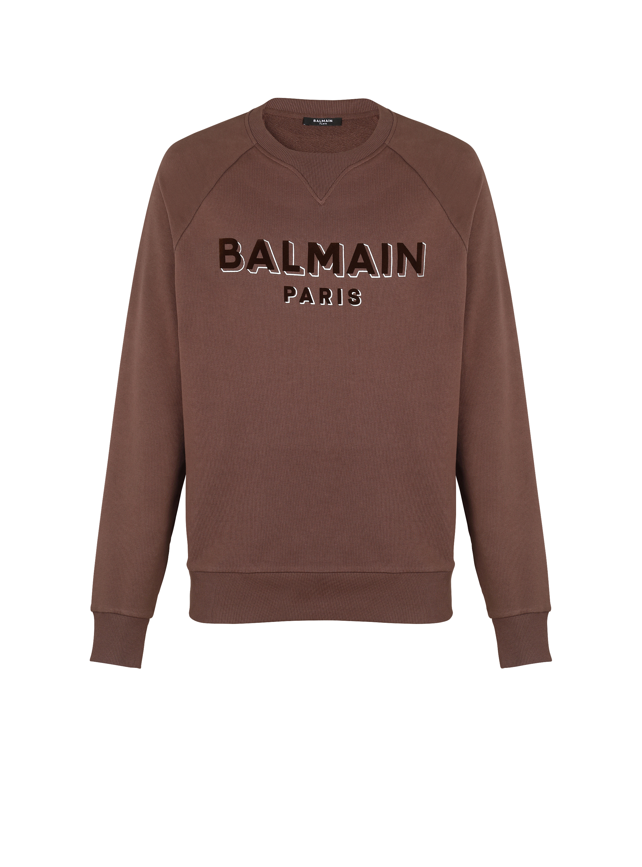 Balmainフロックロゴ スウェットシャツ - Men | BALMAIN