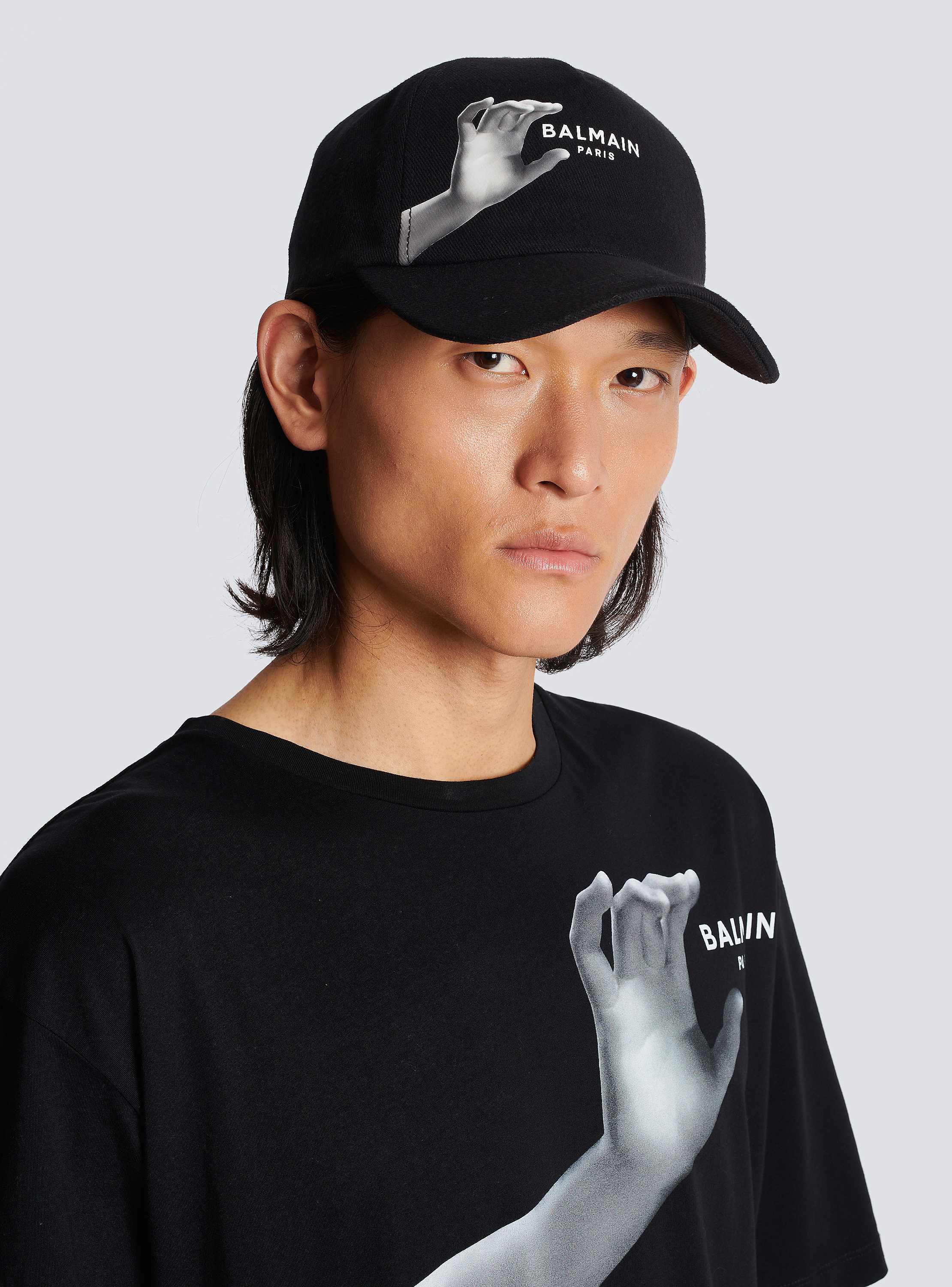 Statue print cotton cap