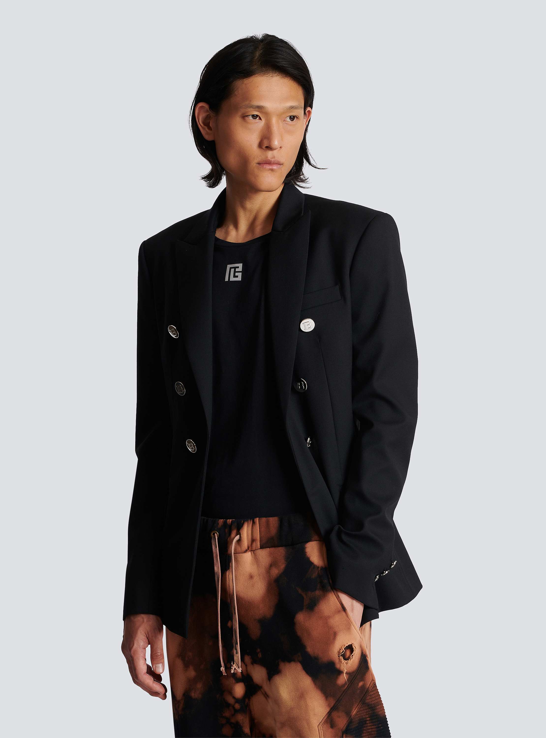 ウール ダブルジャケット - Men | BALMAIN