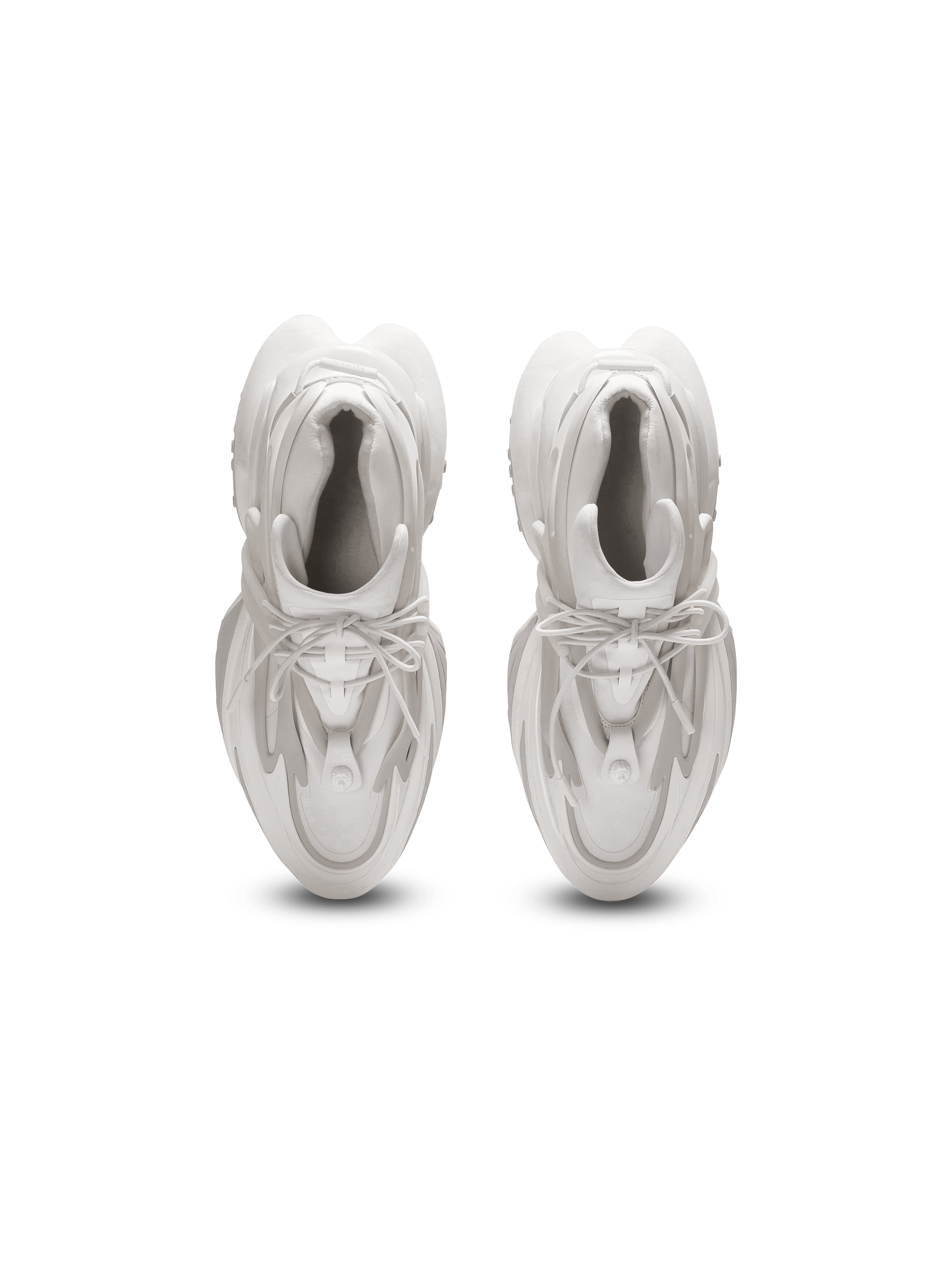 スニーカー Unicorn sneakers - Balmain - Leather - White Neoprene and leather Unicorn low-top sneakers white - Men