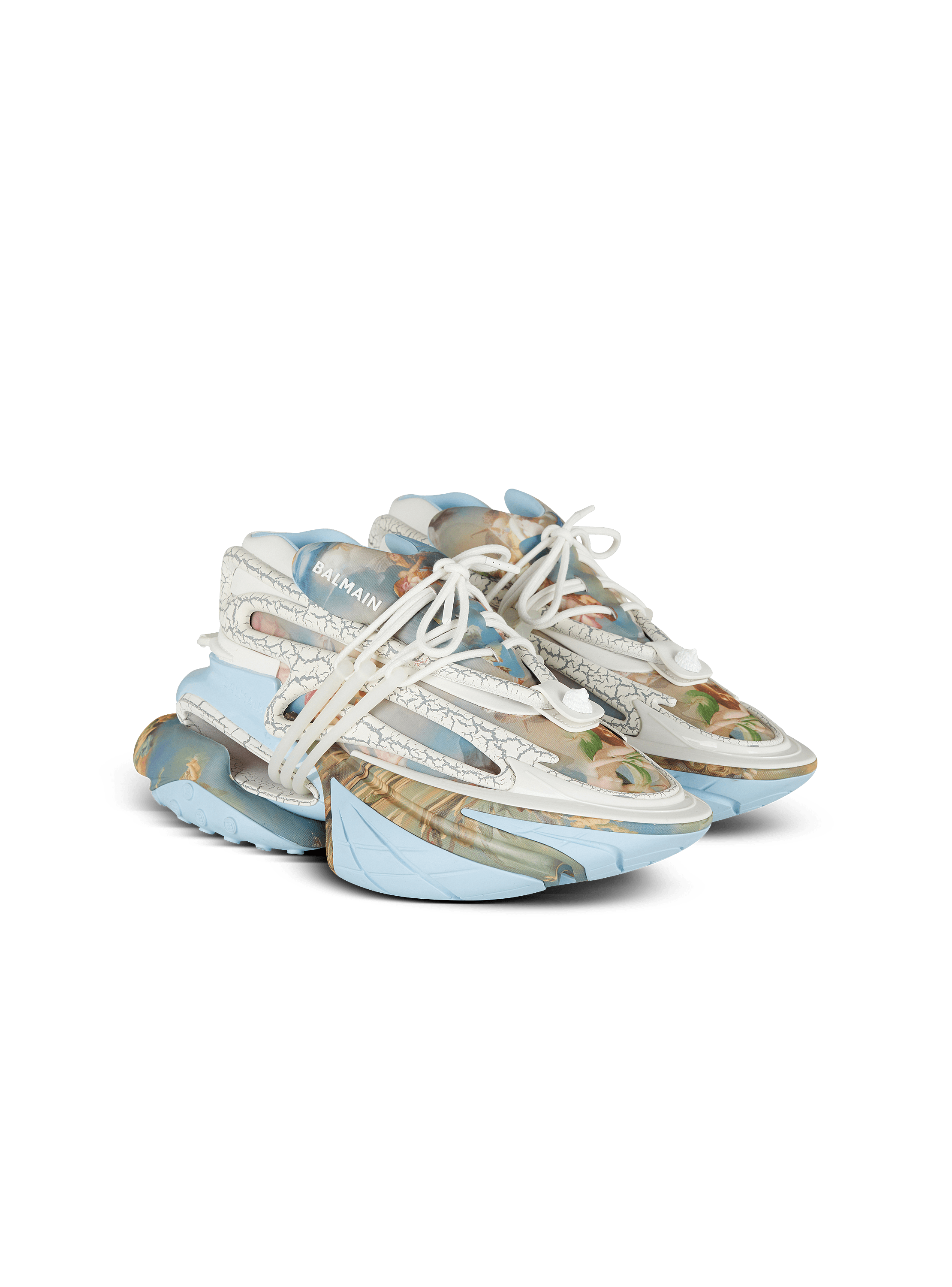 Unicorn trainers in printed neoprene