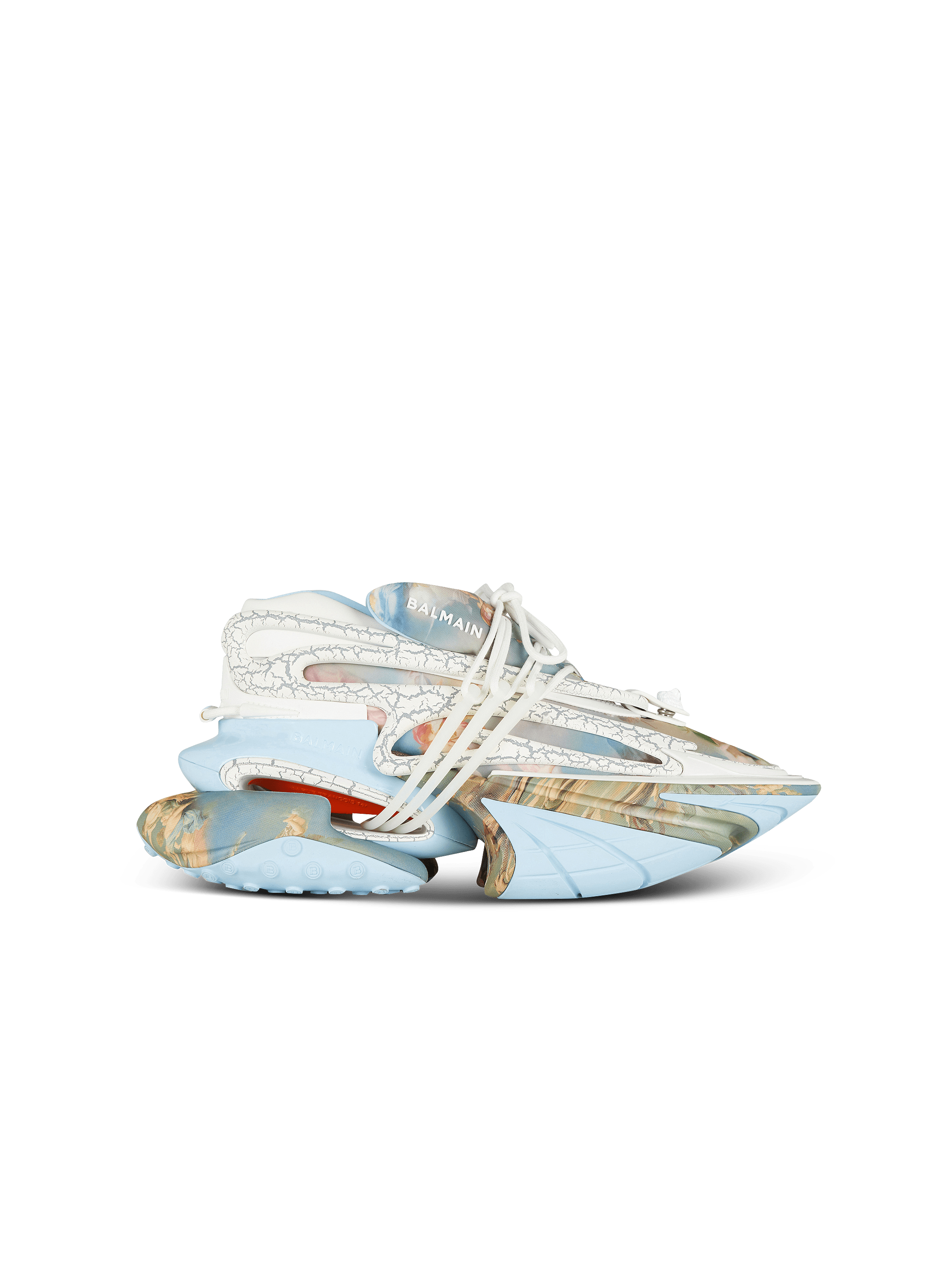 Unicorn trainers in printed neoprene