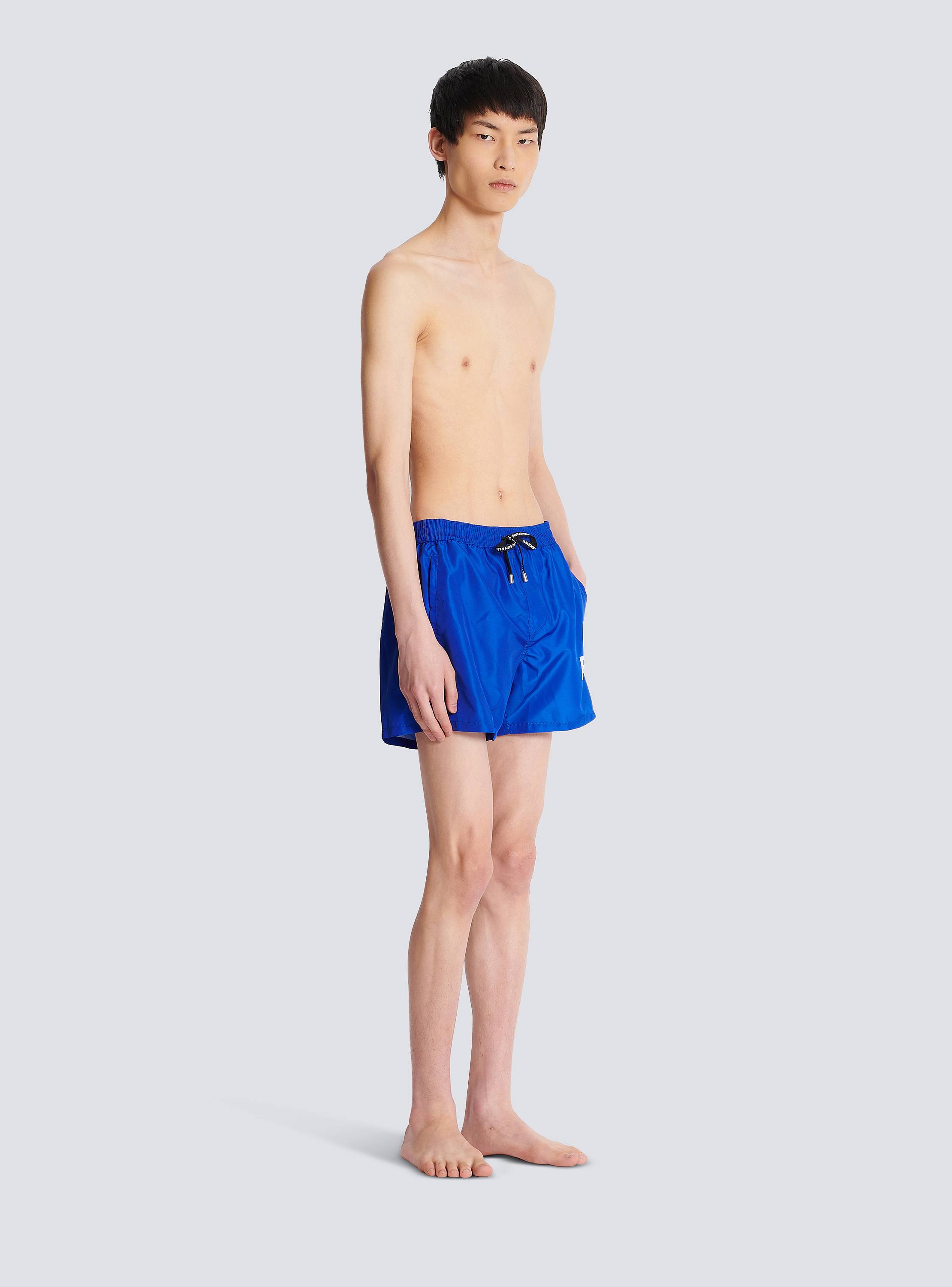 Balmain Paris swim shorts blue - Men | BALMAIN