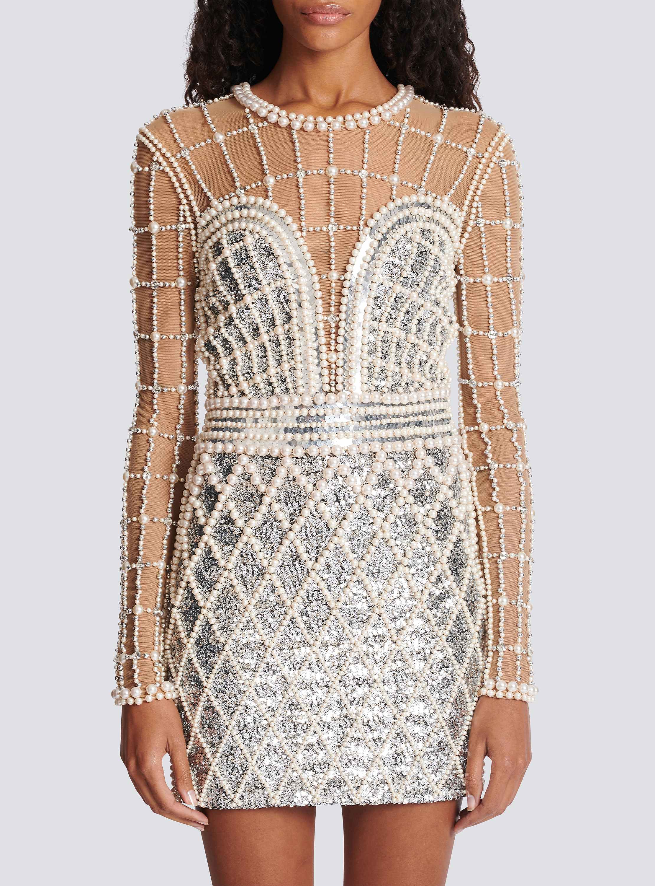 Short beaded dress