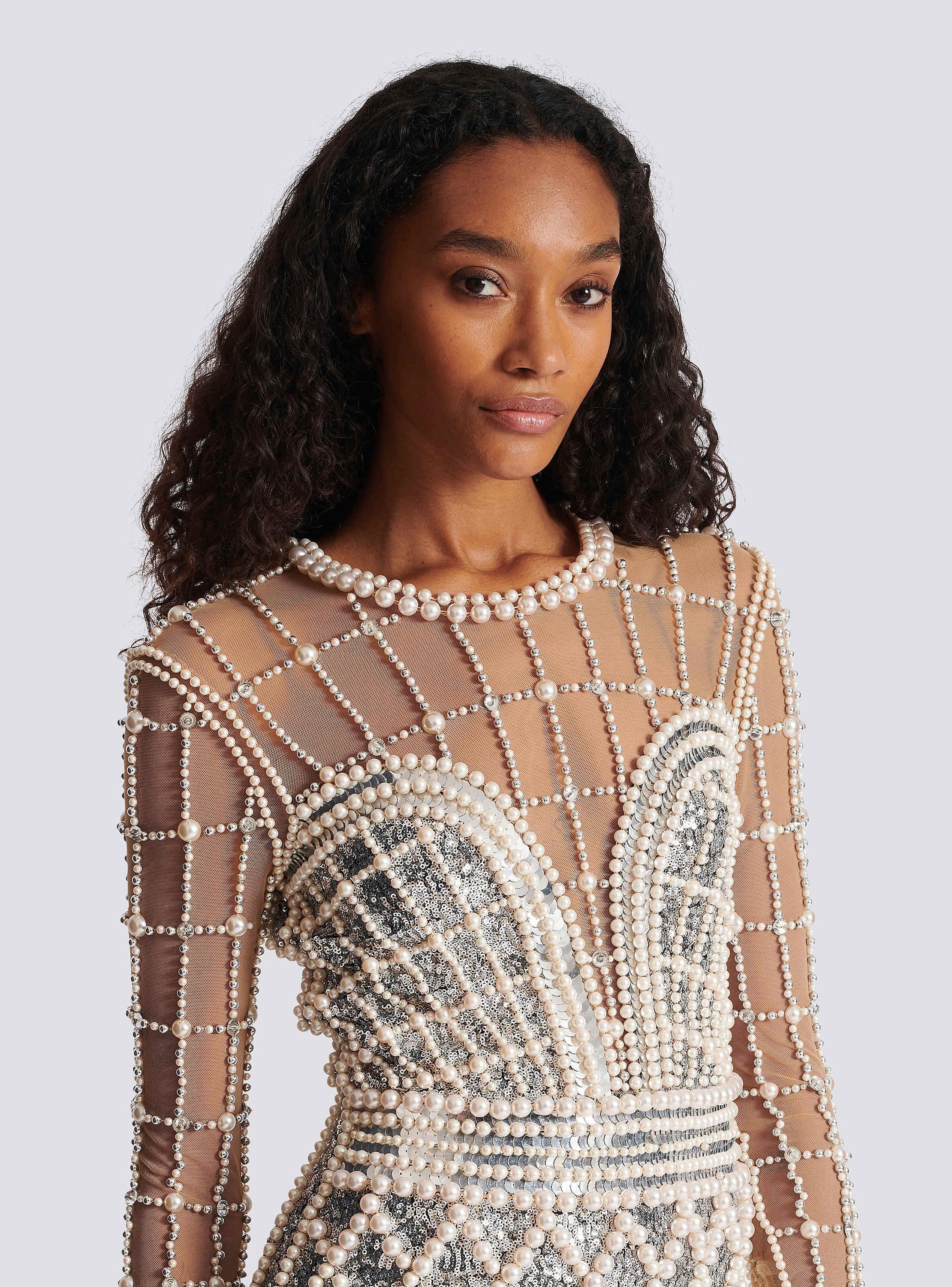 Short beaded dress