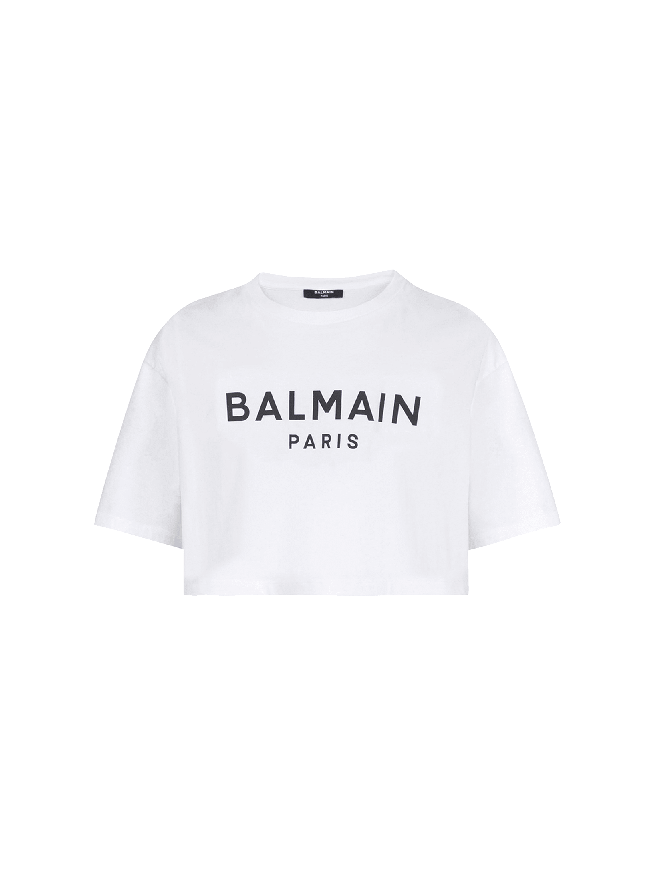 T-shirt with Balmain Paris print