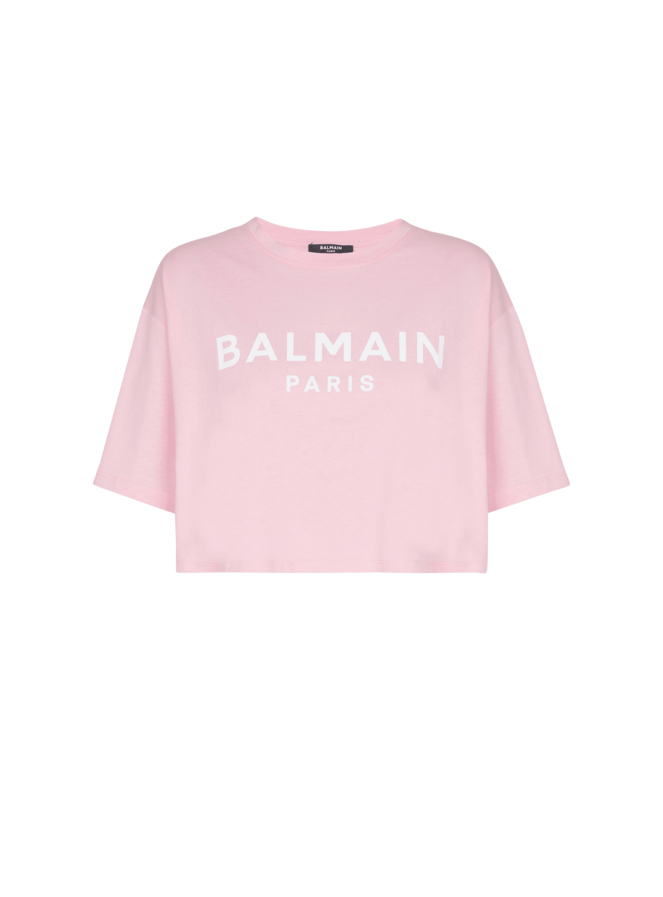T-shirt with Balmain Paris print