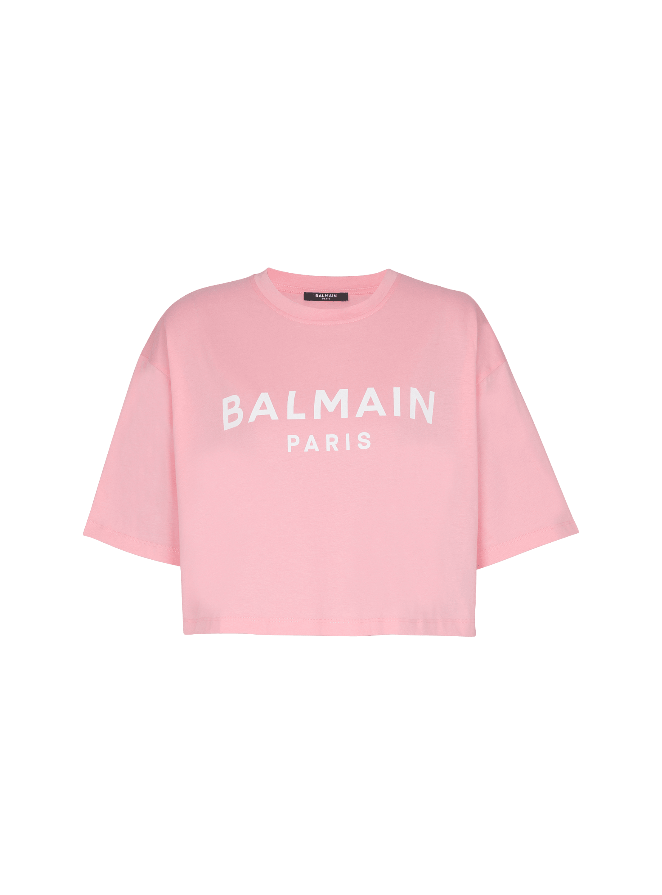 T-shirt with Balmain Paris print