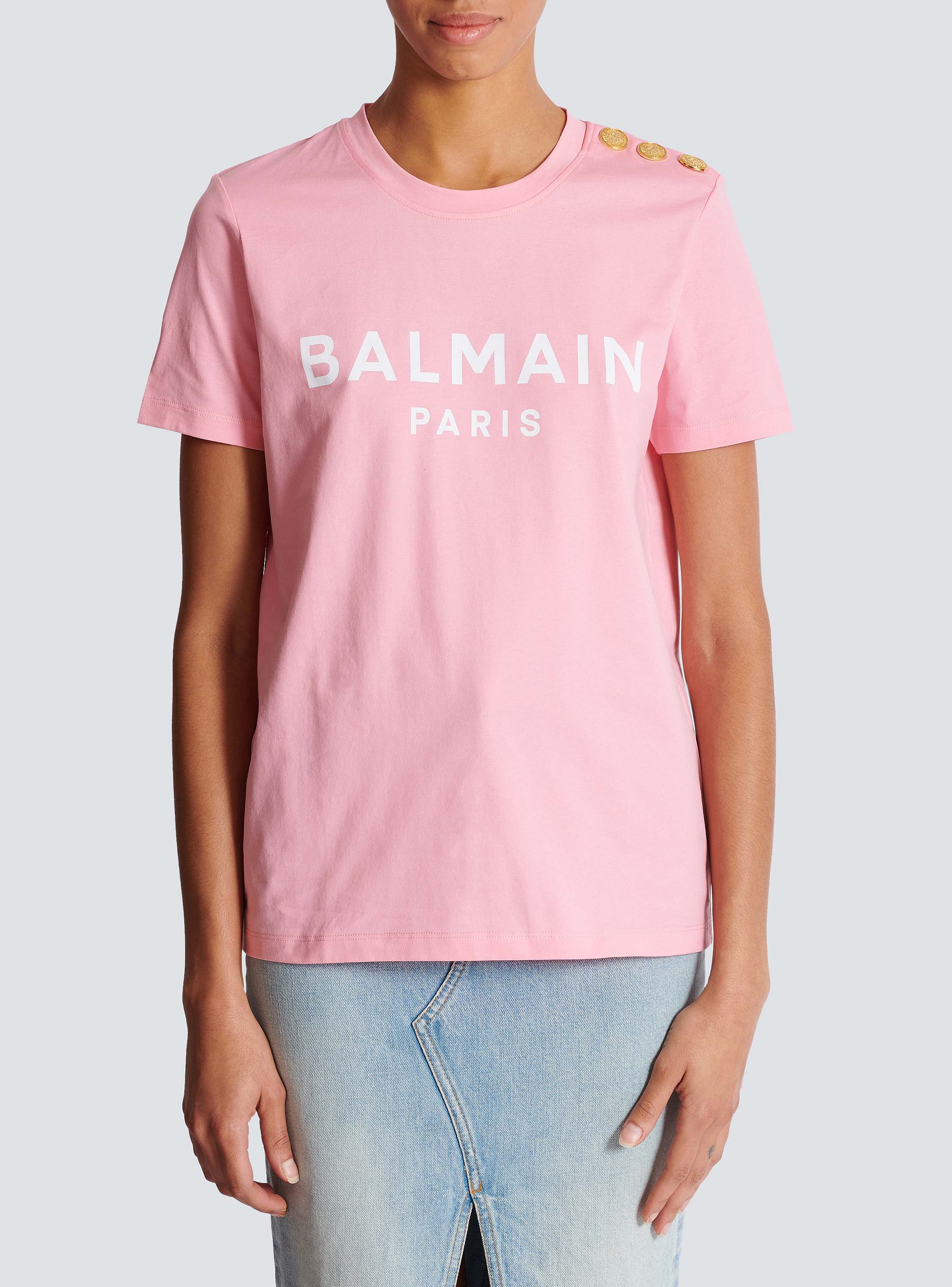 BALMAIN - 【ラスト1点】BALMAIN SIGNATURE EMBDRY T-SHIRT