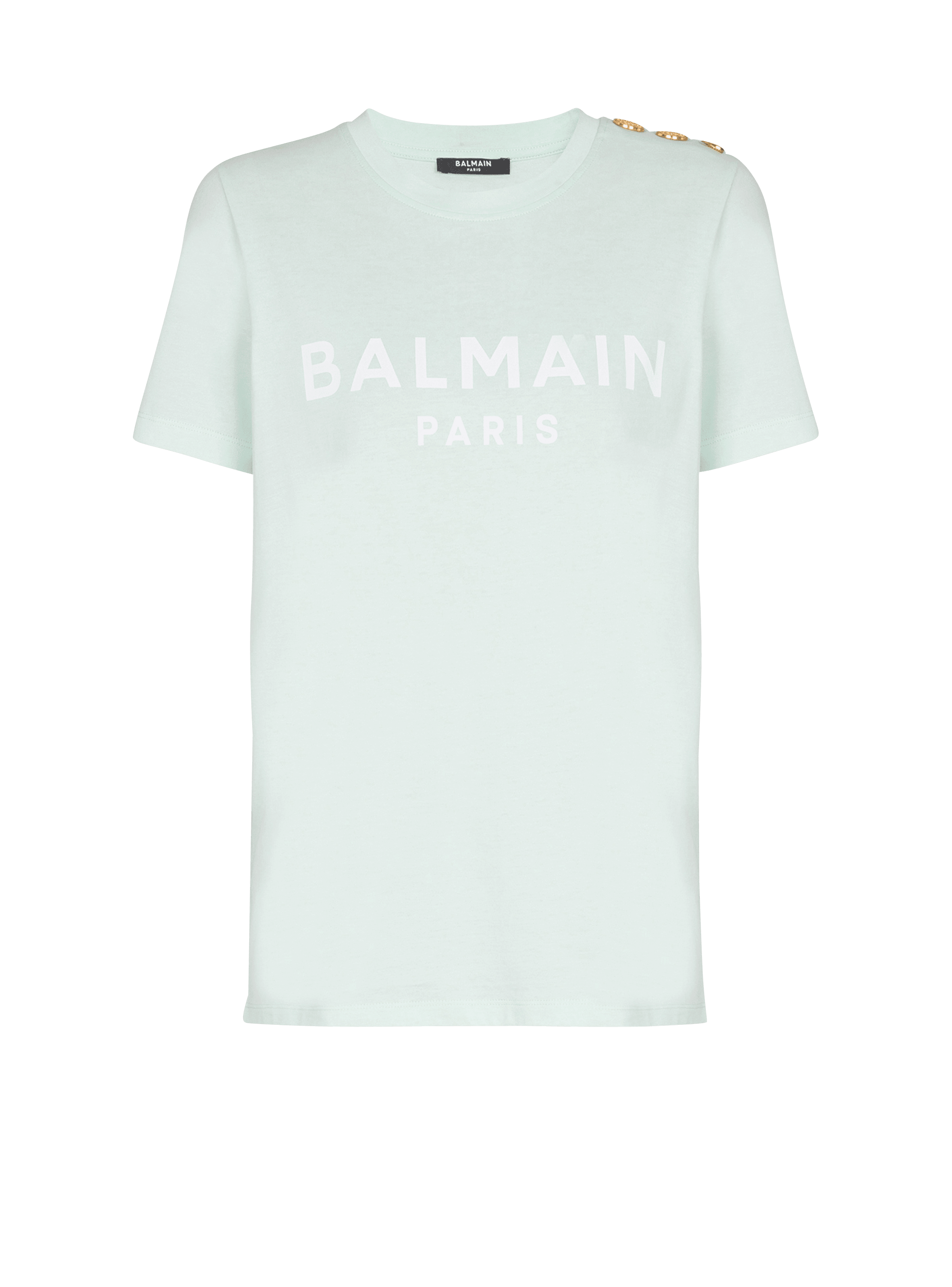 T-shirt with Balmain Paris print