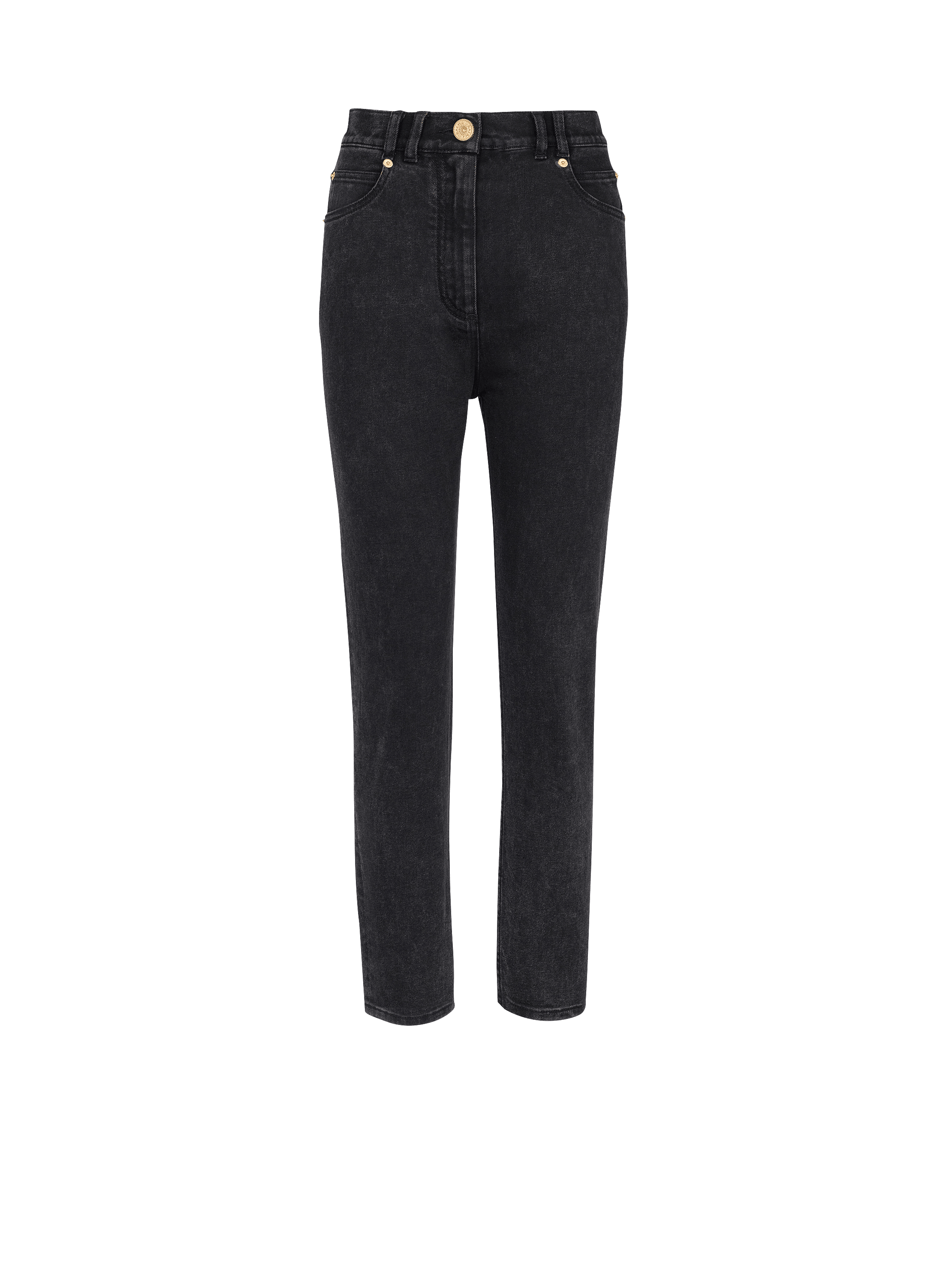 Slim-fit denim jeans