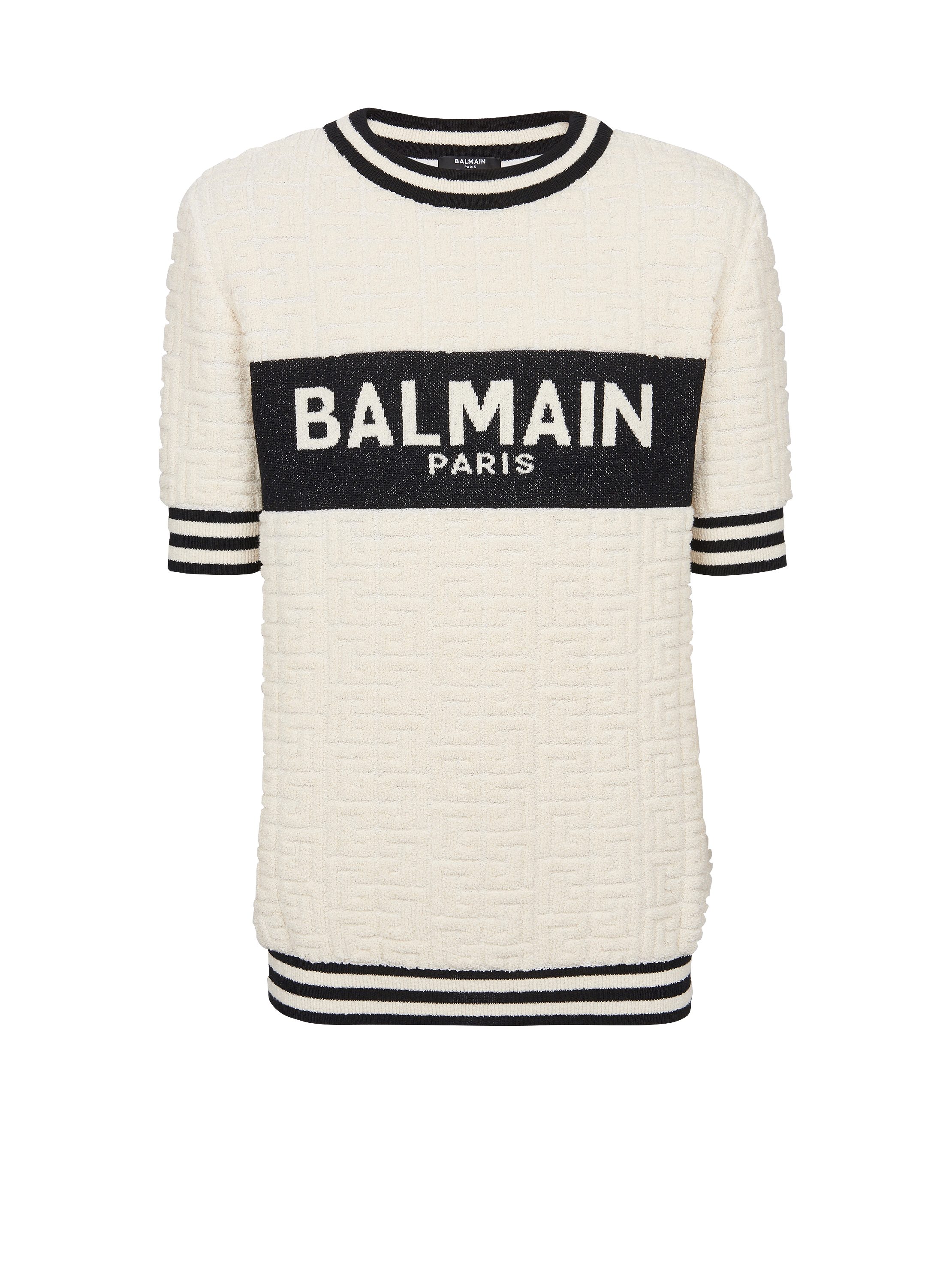 Balmain cotton terry T-shirt