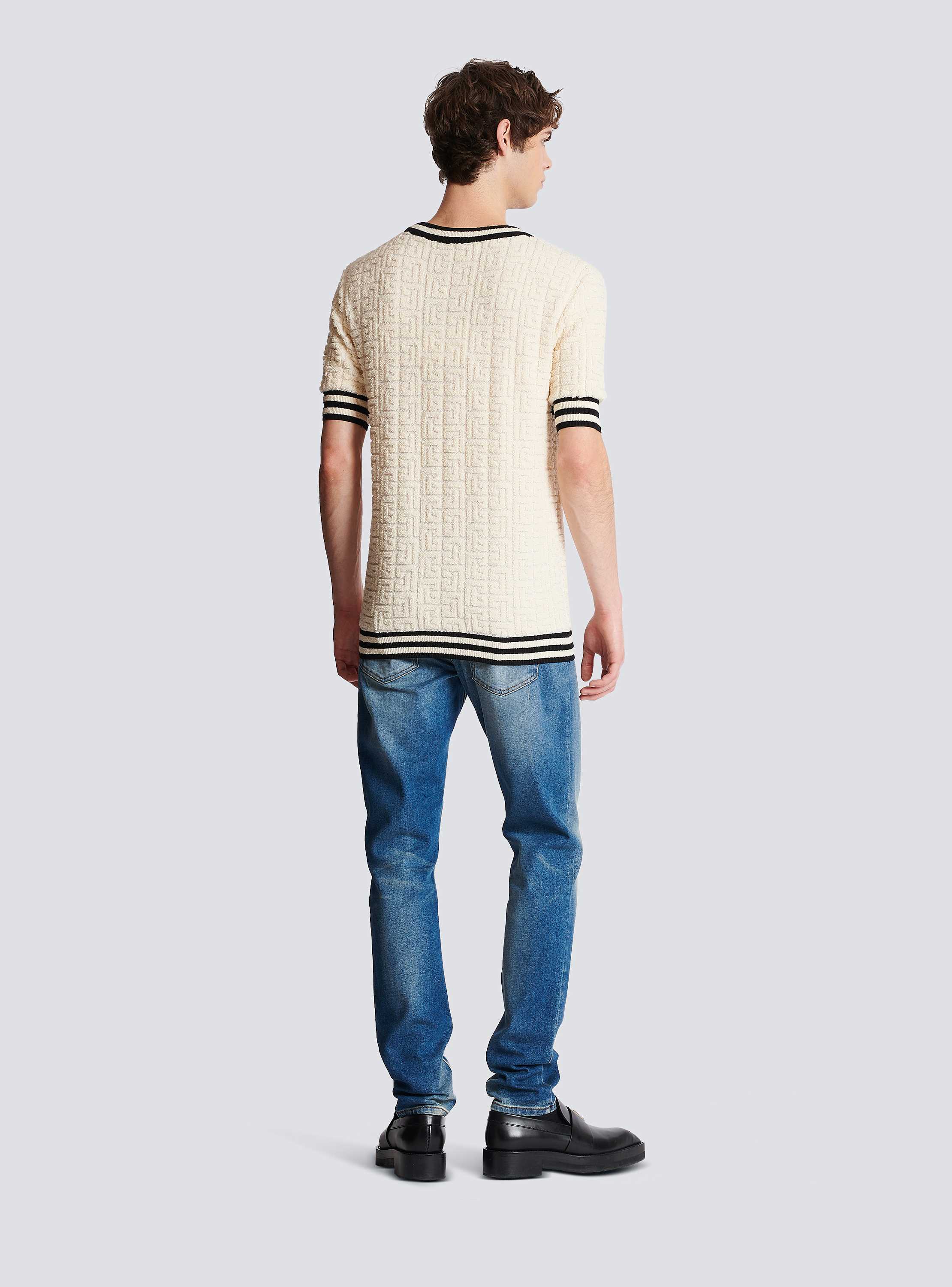 Balmain cotton terry T-shirt - Men | BALMAIN