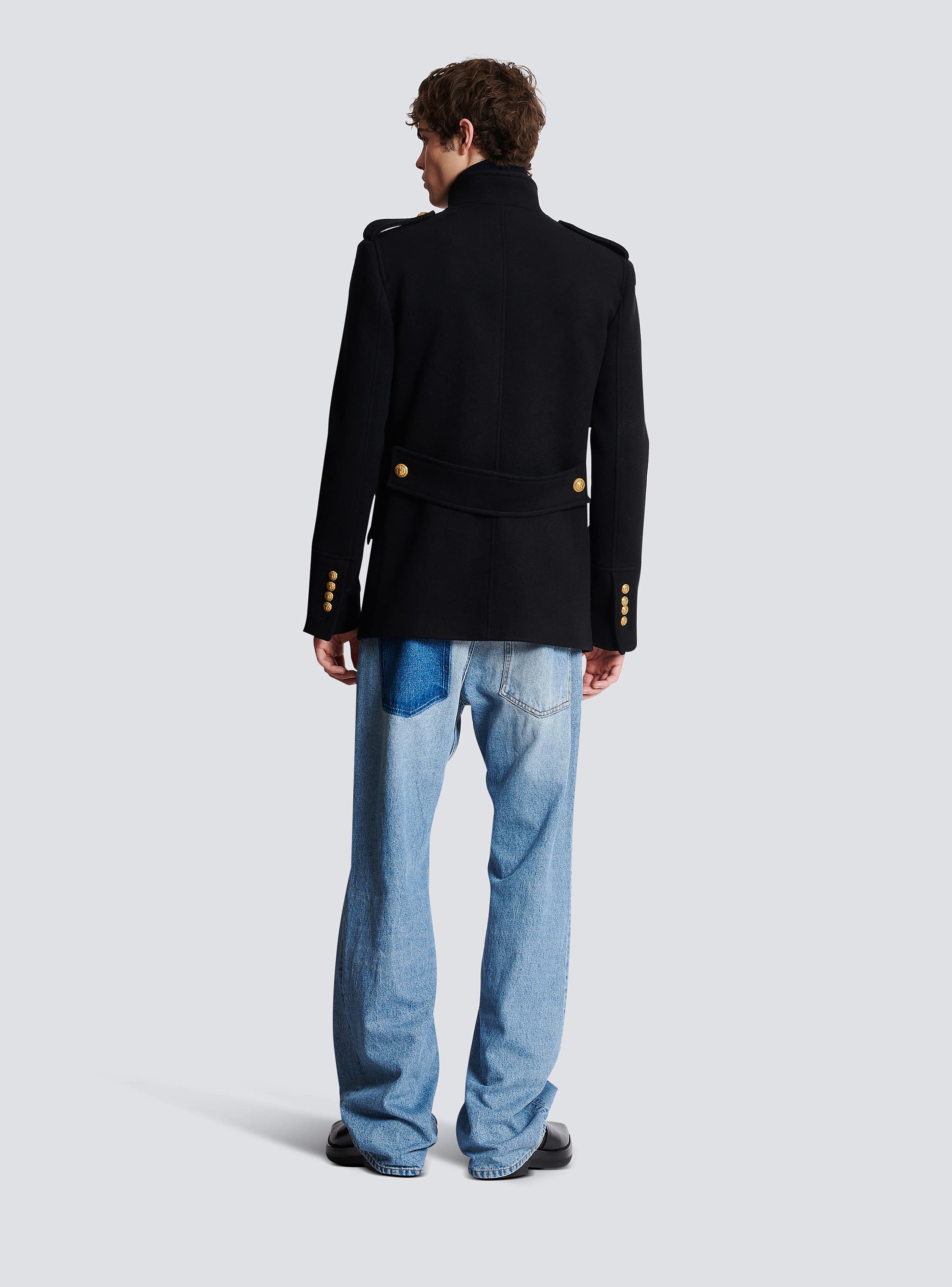 ショートオフィサーコート - Men | BALMAIN