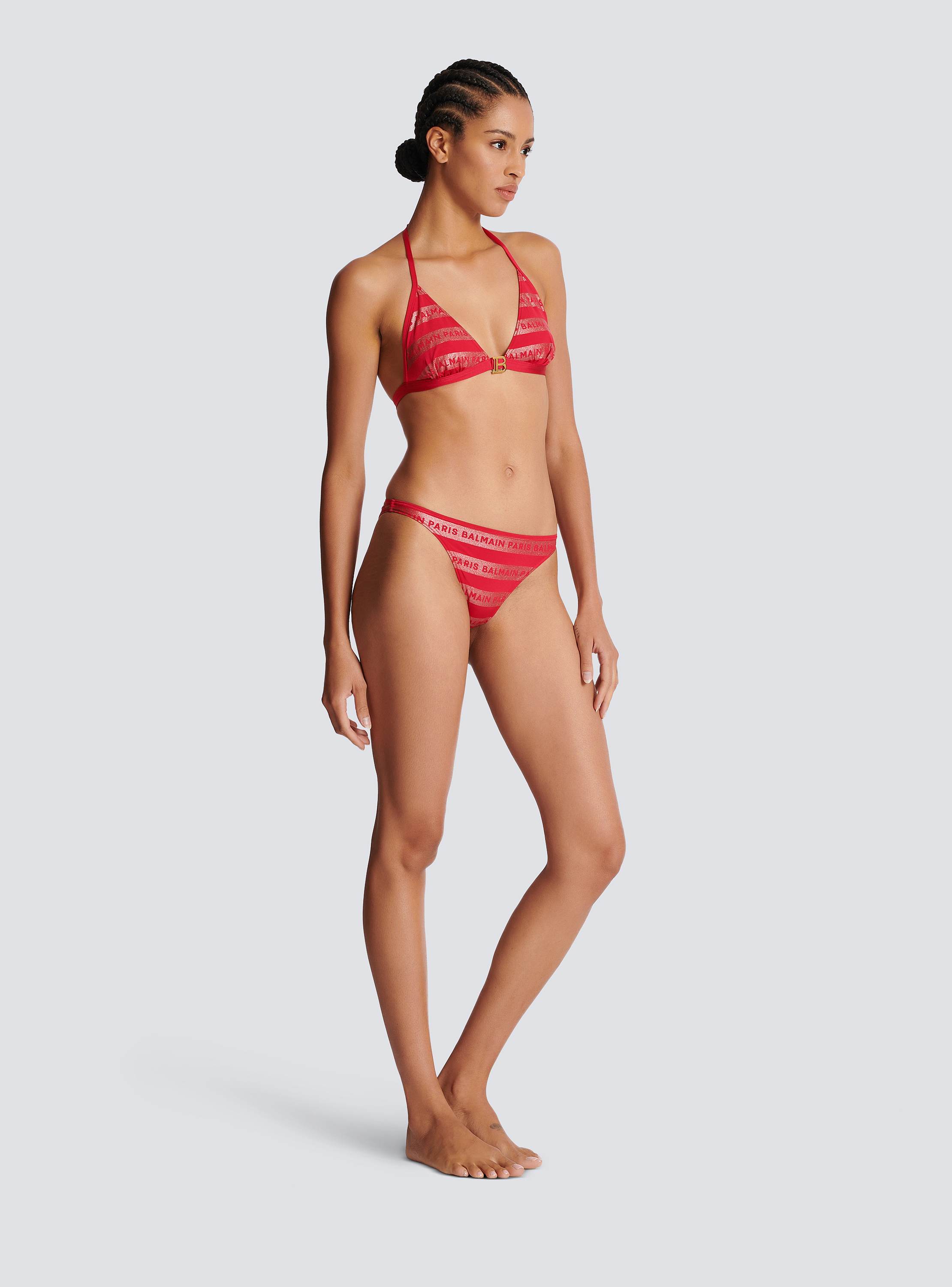 Balmain Paris triangle bikini - Women | BALMAIN