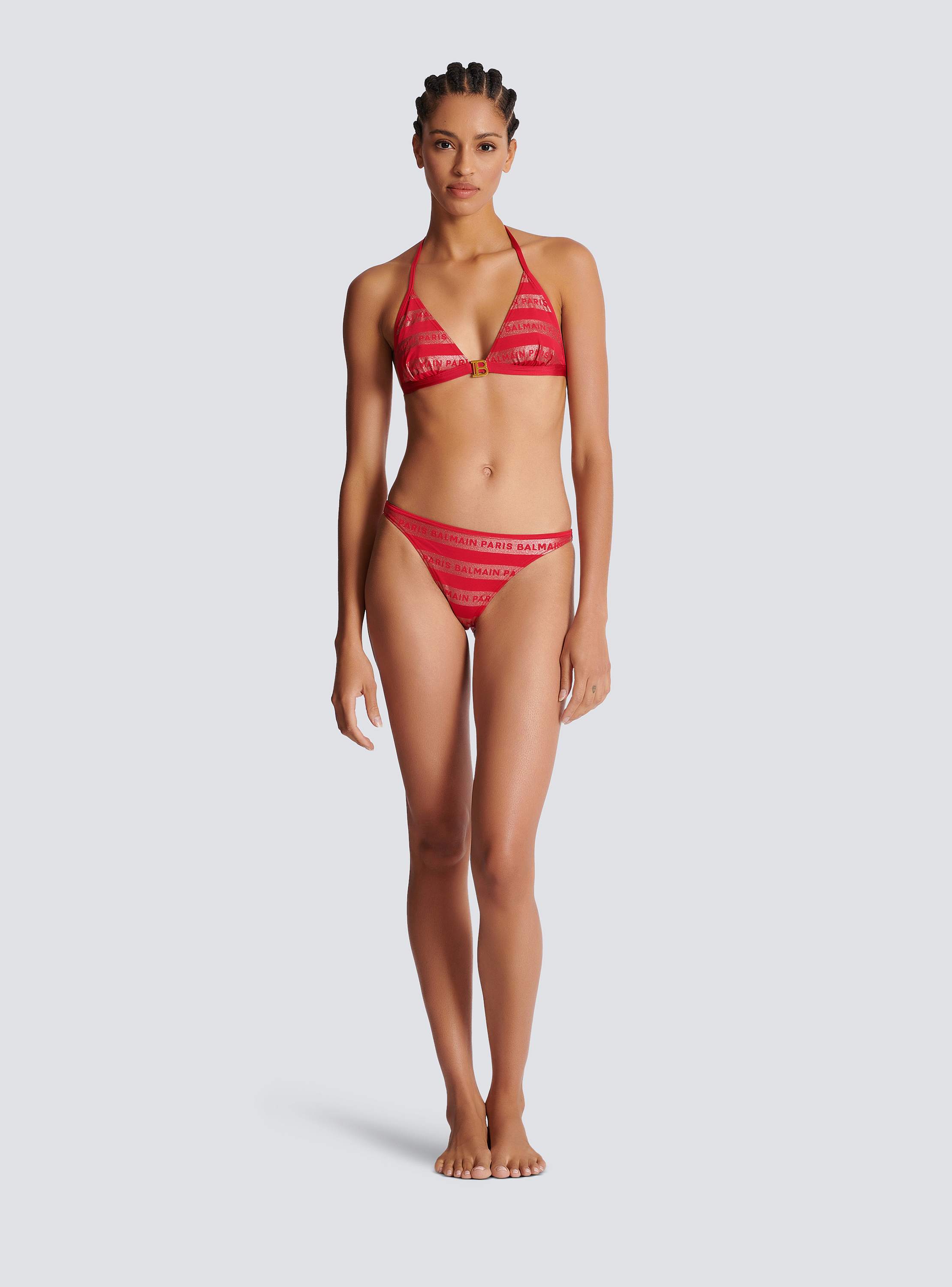 【送料&関税込】Balmain Triangle Bikini Balmain Paris triangle bikini - Women | BALMAIN