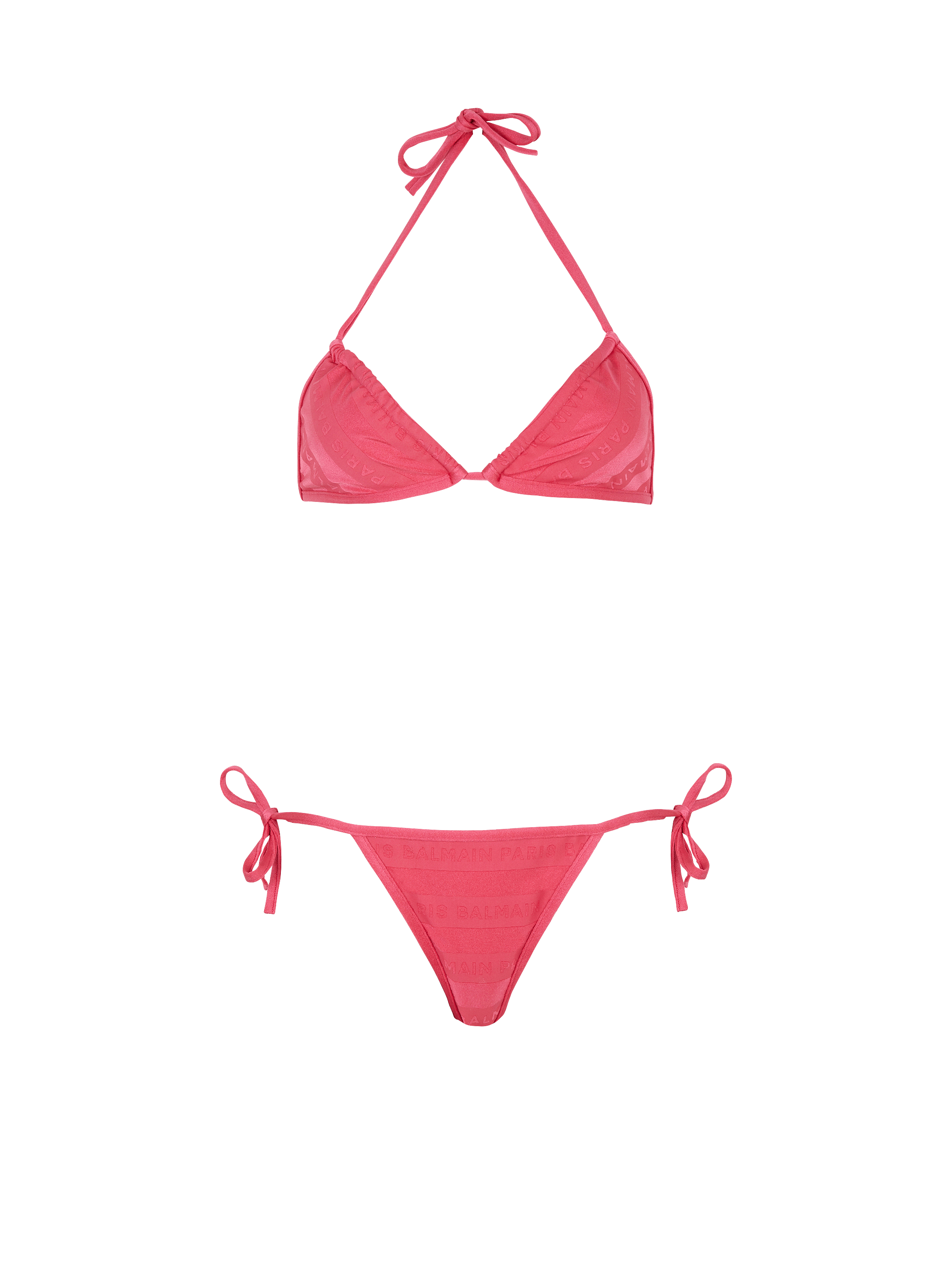 Balmain triangle bikini